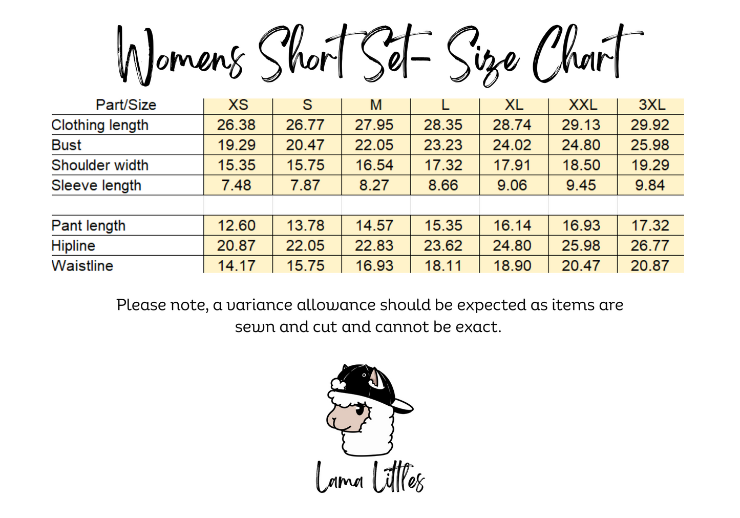Beach Day Women's 2pc Short Pajamas