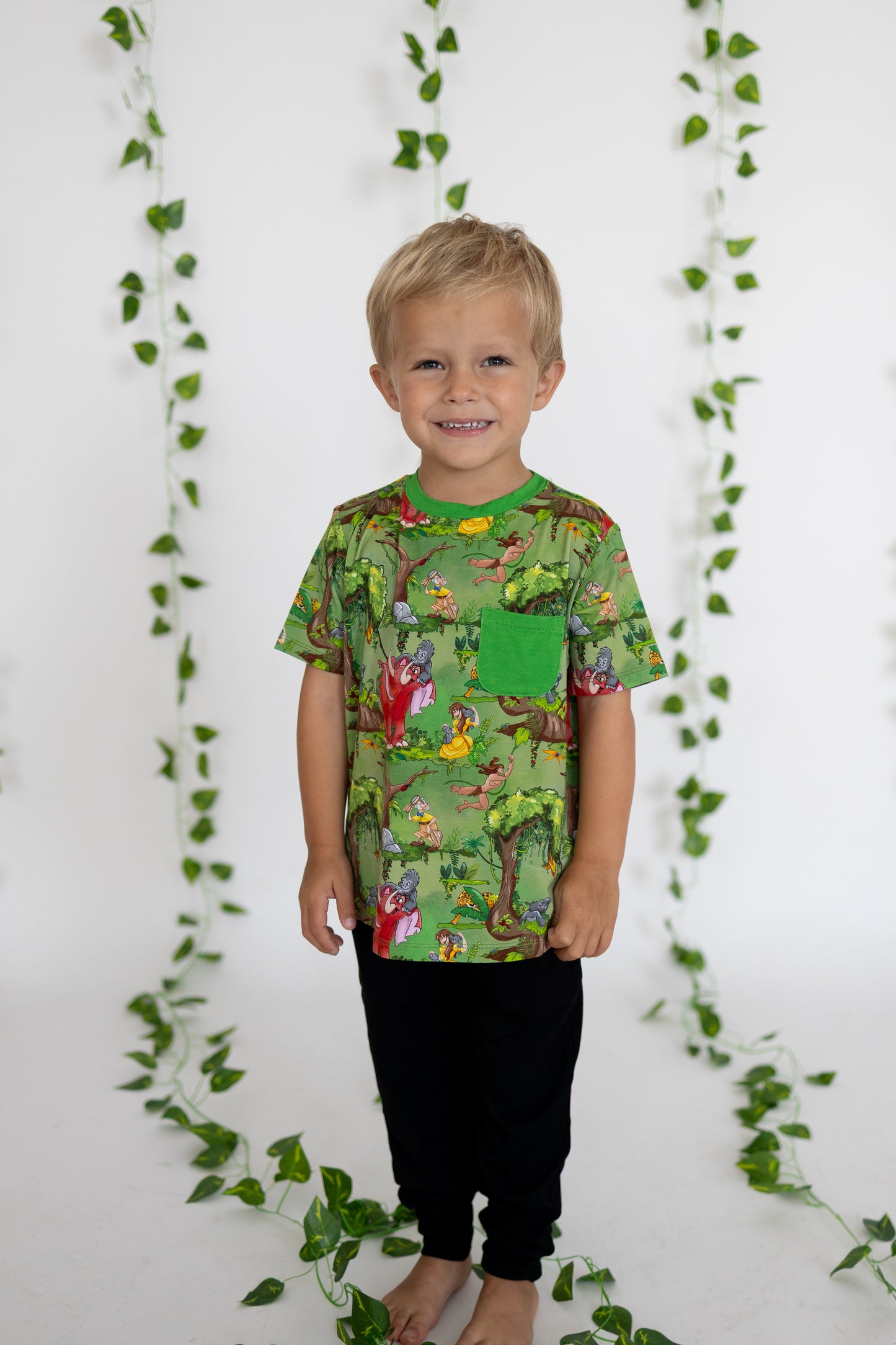 Raised by the Jungle Daywear Top