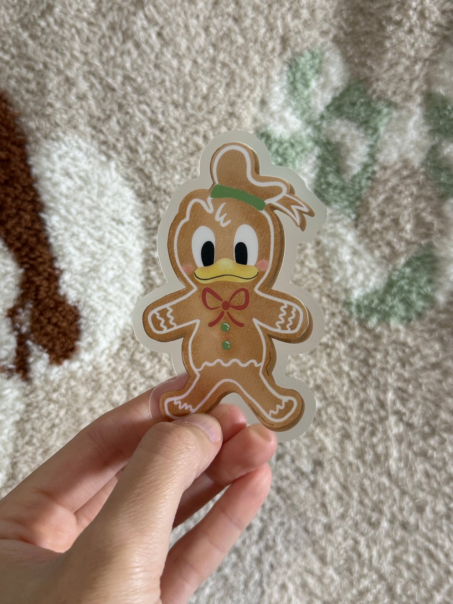 Gingerbread Friends Stickers