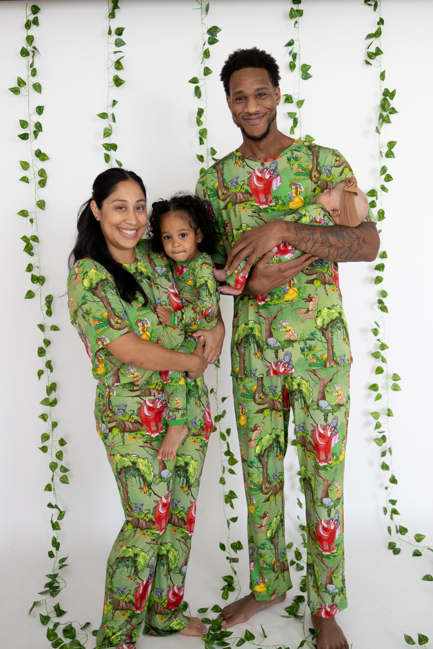 Raised by the Jungle 2pc Long Sleeve Pajamas