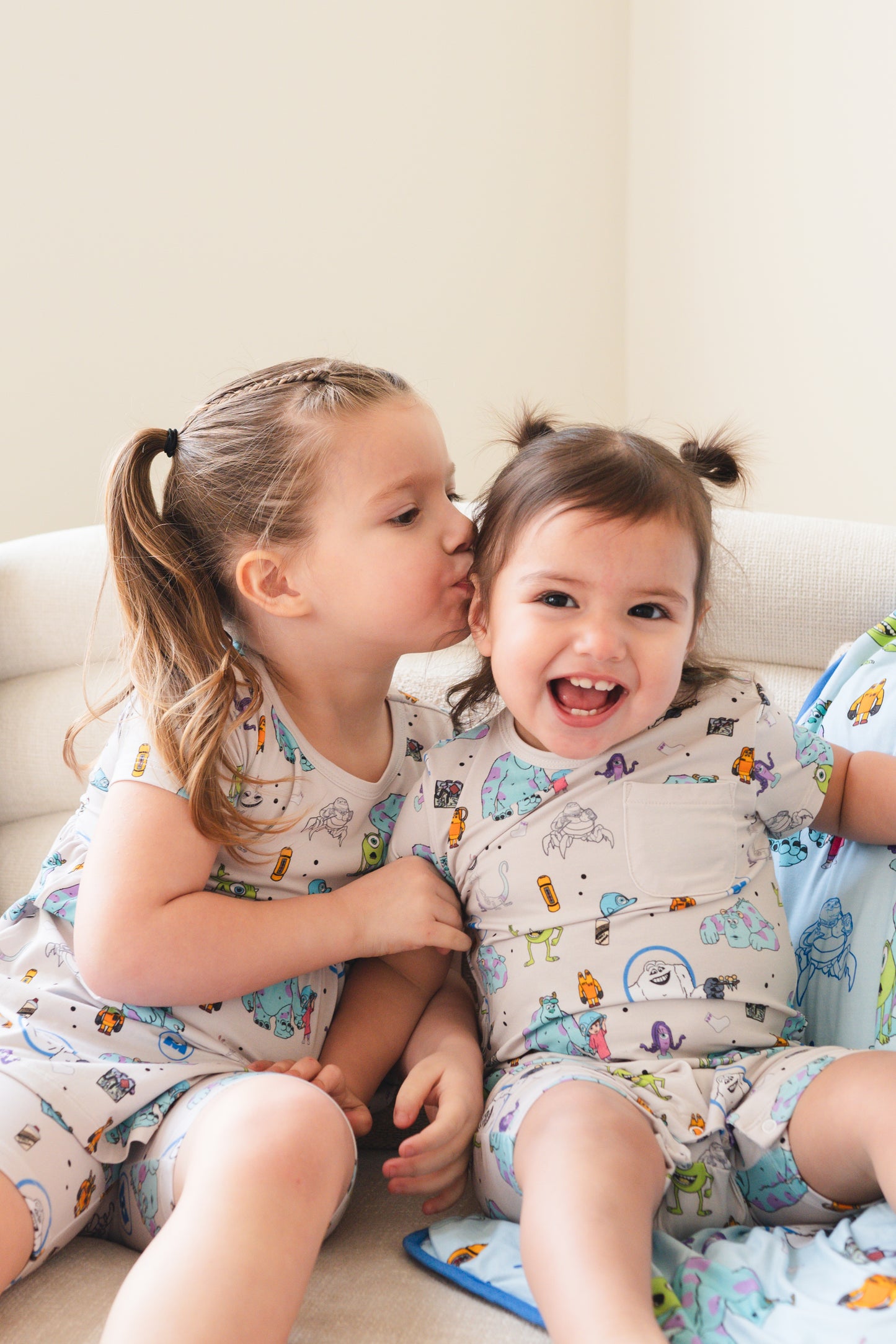 Monsters Shortie Romper