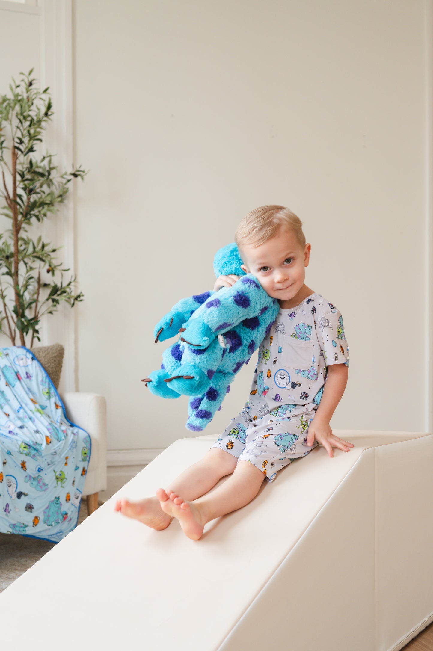 Monsters Shortie Romper