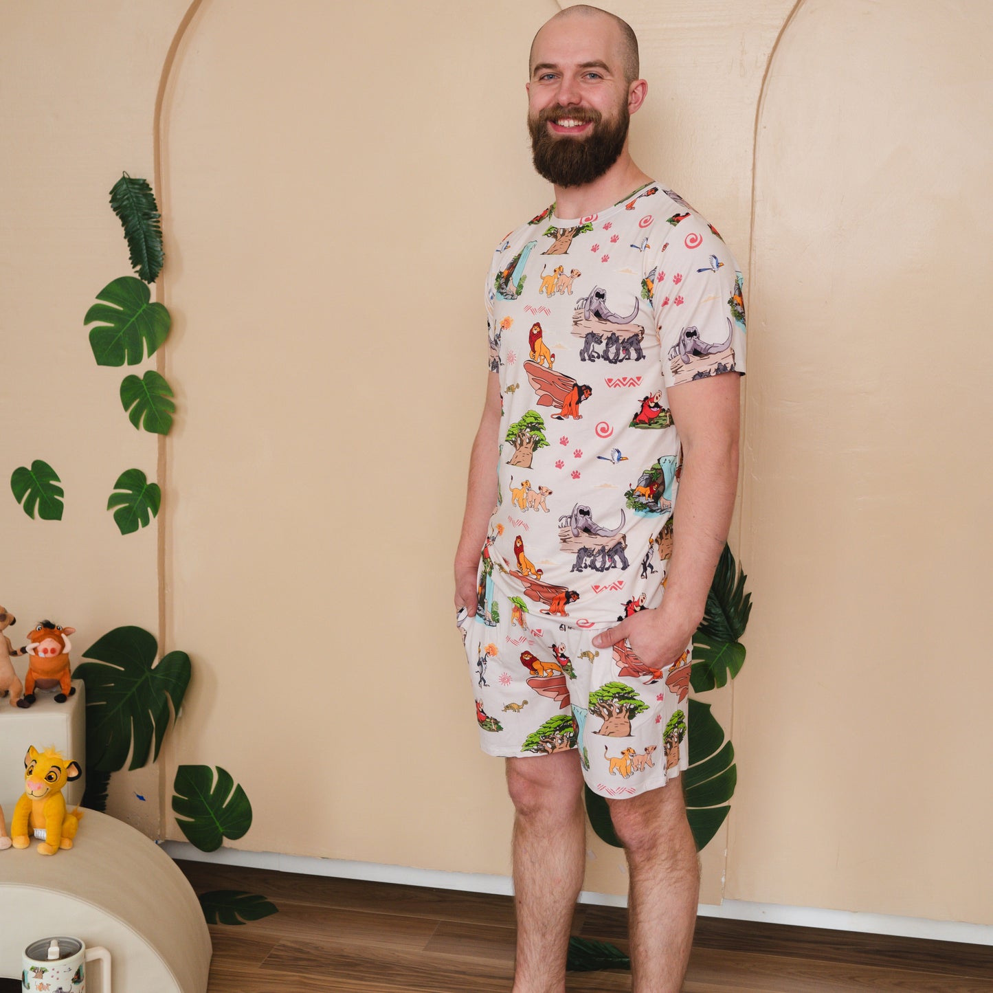 Pride Rock Mens 2pc Pajamas