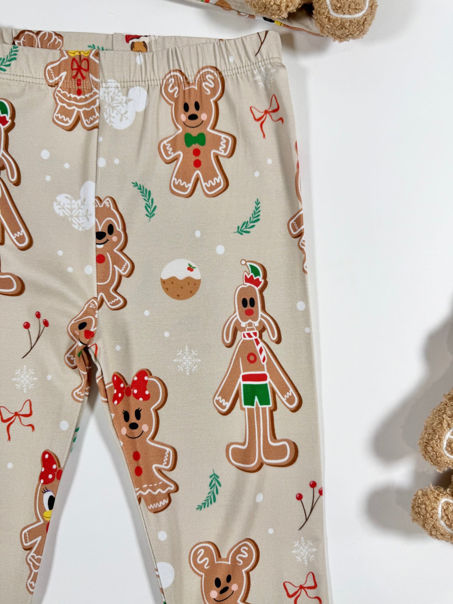 Gingerbread Christmas 2pc Long Sleeve Pajamas