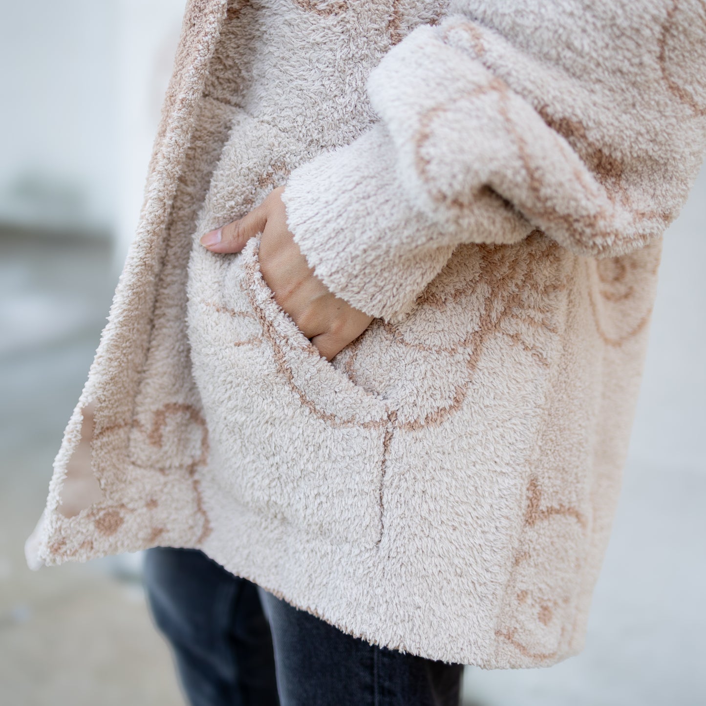 Oh Bother & Friends Slouchy Cozy Cardigan