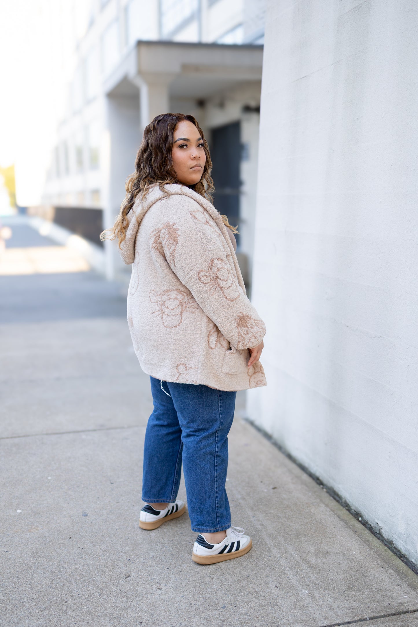 Oh Bother & Friends Slouchy Cozy Cardigan