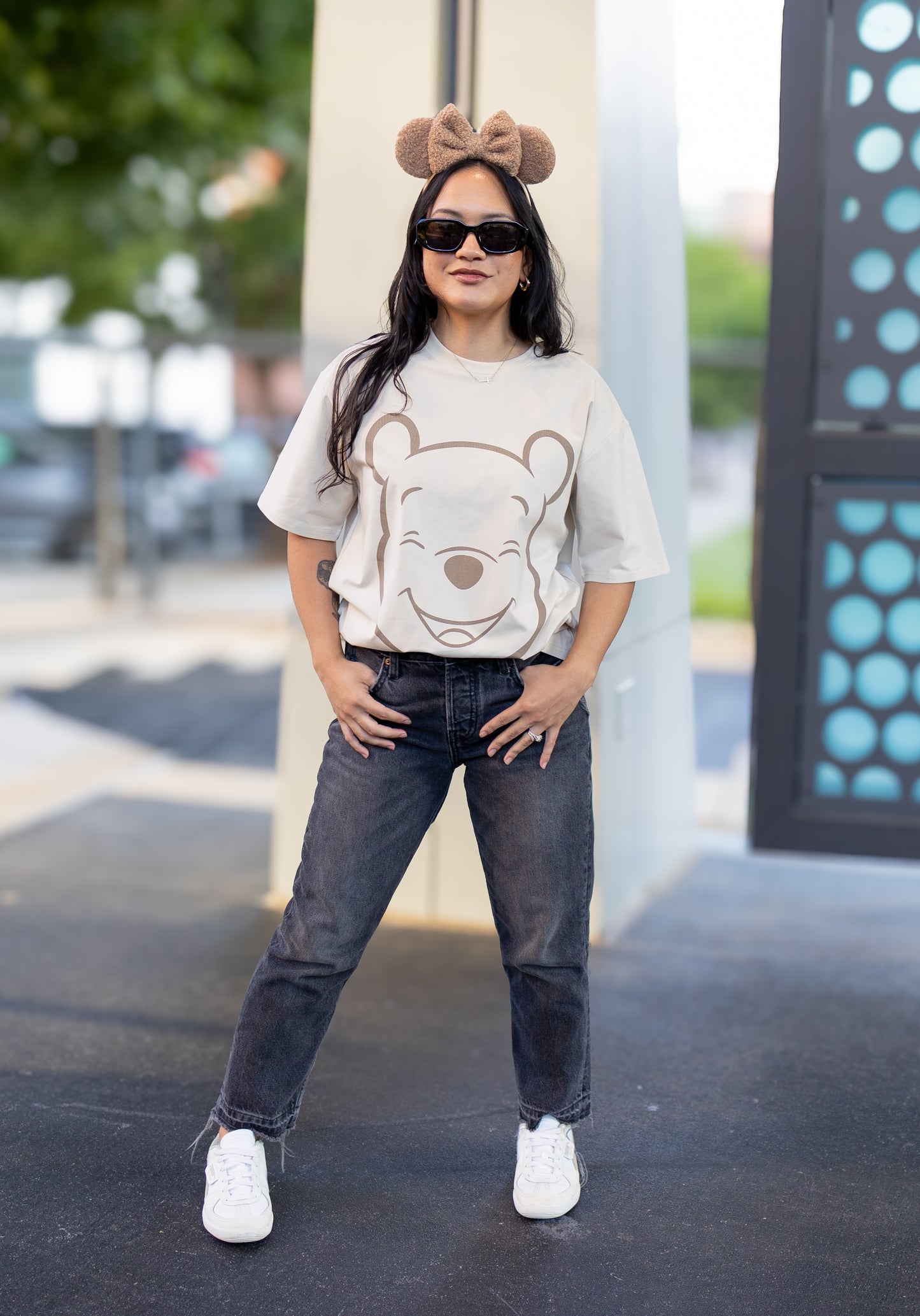 Smiley Bear Unisex Park Tee