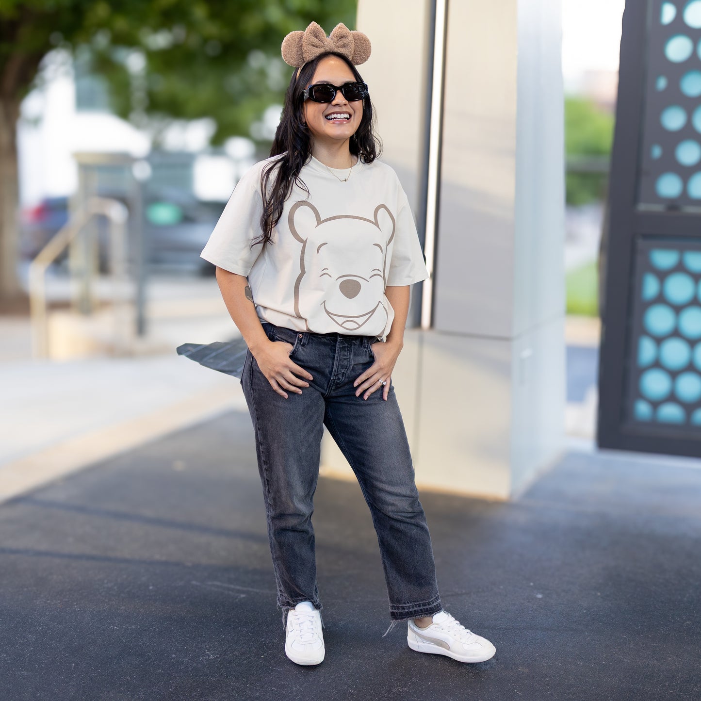 Smiley Bear Unisex Park Tee