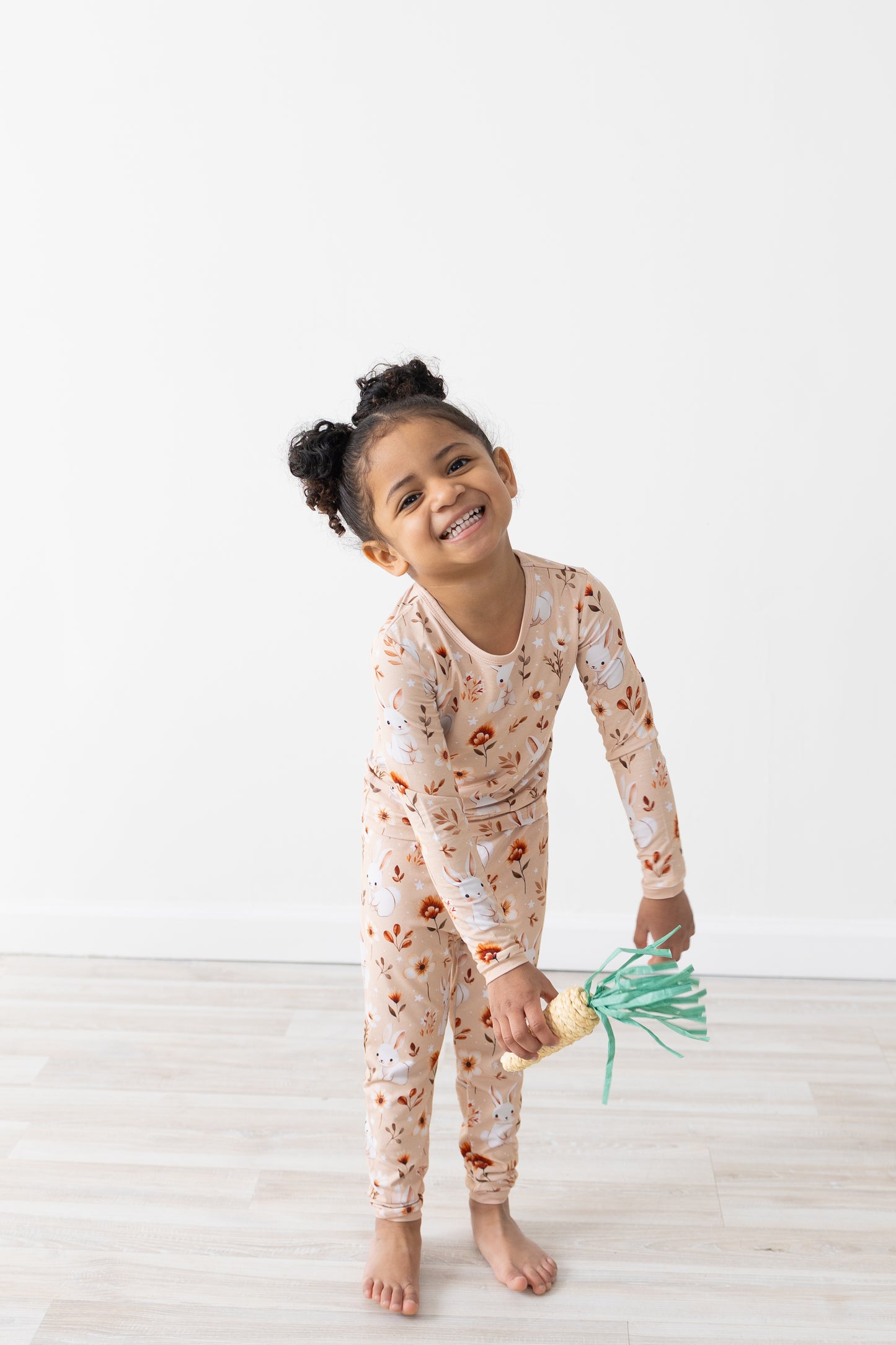 Bunnies 2pc Long Sleeve Pajamas