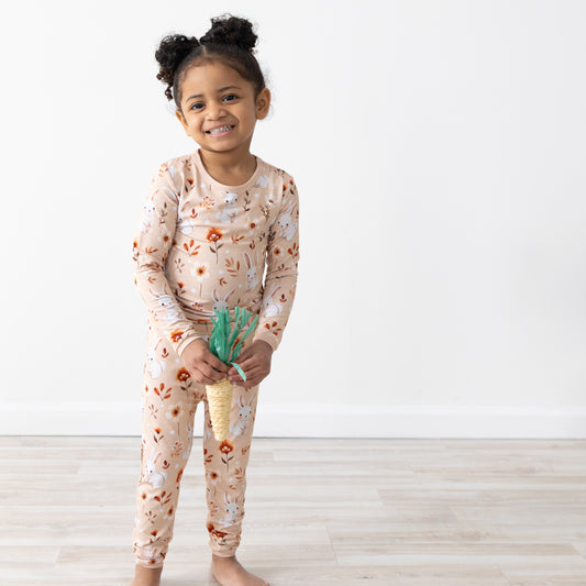 Bunnies 2pc Long Sleeve Pajamas