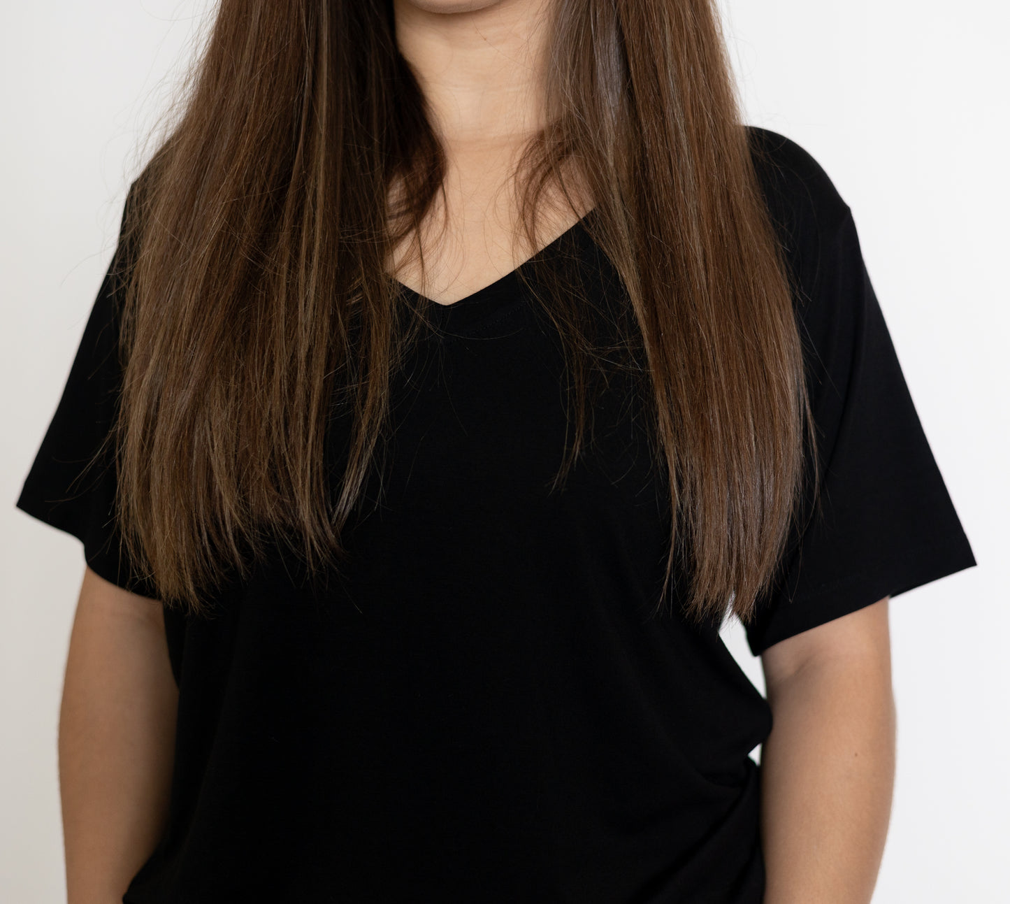 Solid Black Adult TOPS ONLY