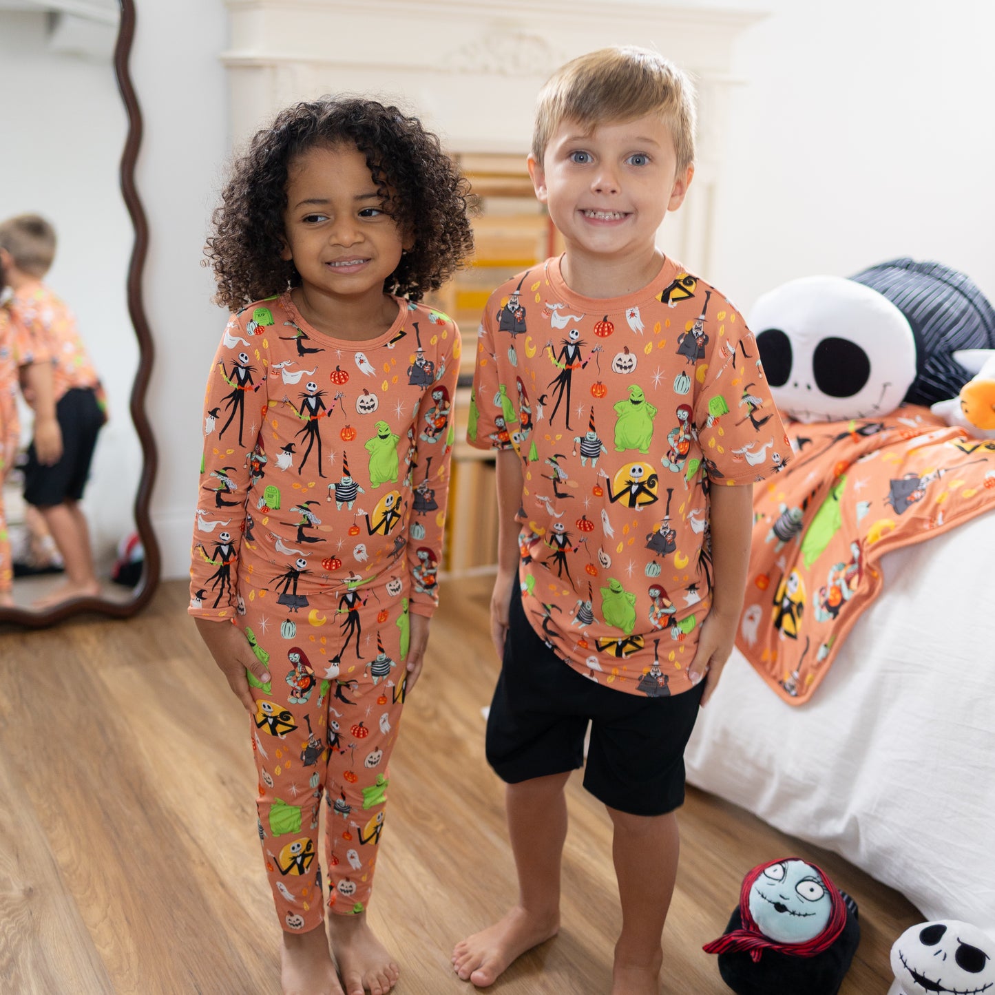 Haunted Nightmare 2pc Long Sleeve Pajamas