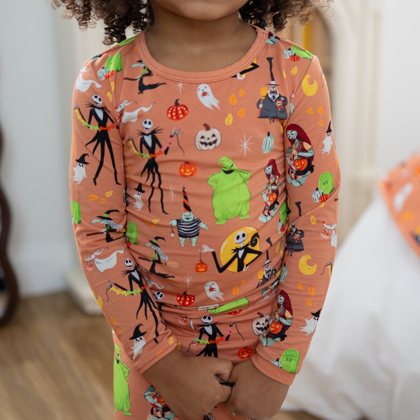 Haunted Nightmare 2pc Long Sleeve Pajamas