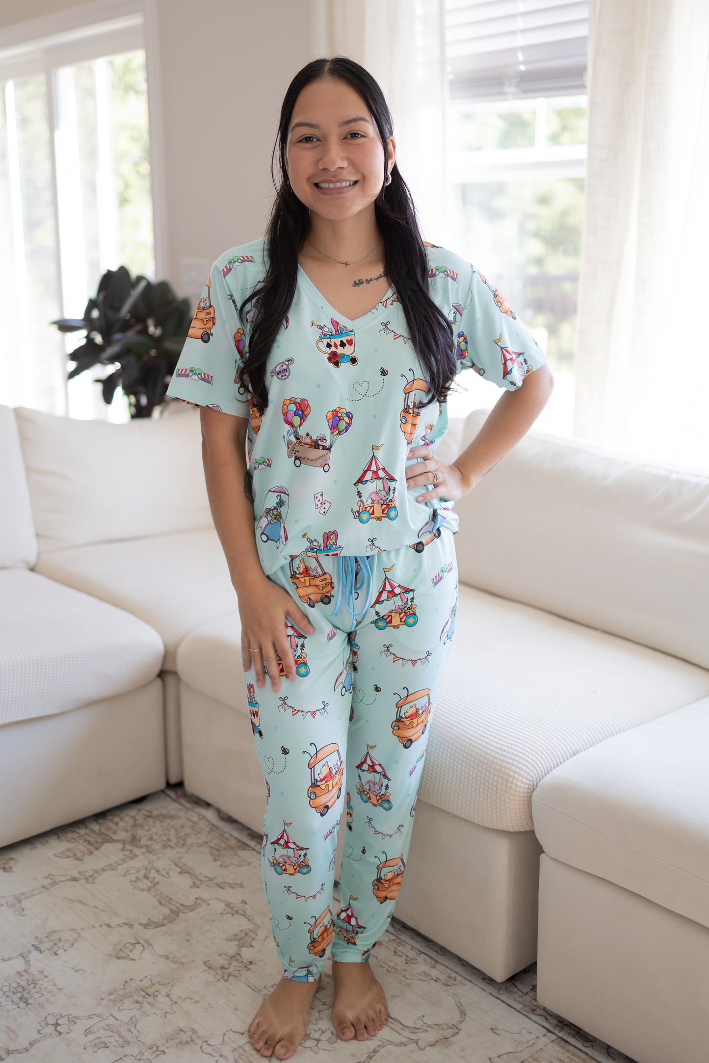 Character Cruisers Women's 2pc Jogger Pajamas