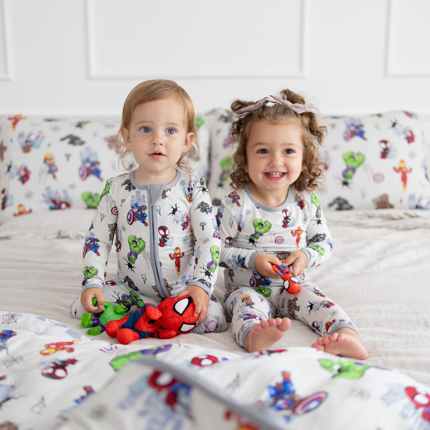 Superhero Squad 2pc Long Sleeve Pajamas
