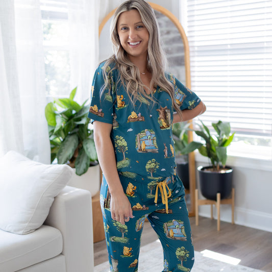 Hundred Acre Woods Women's 2pc Jogger Pajamas