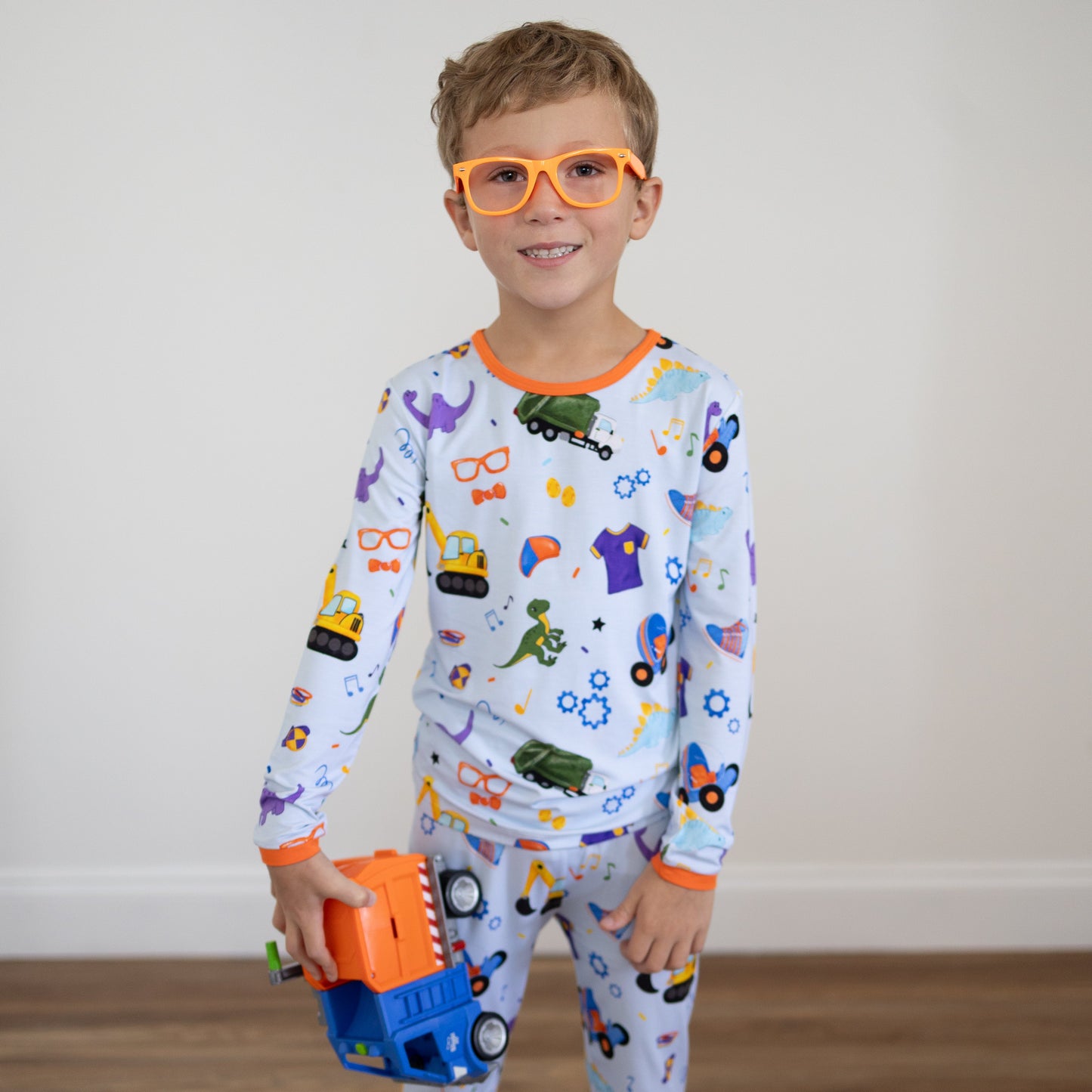Learning with Friends 2pc Long Sleeve Pajamas