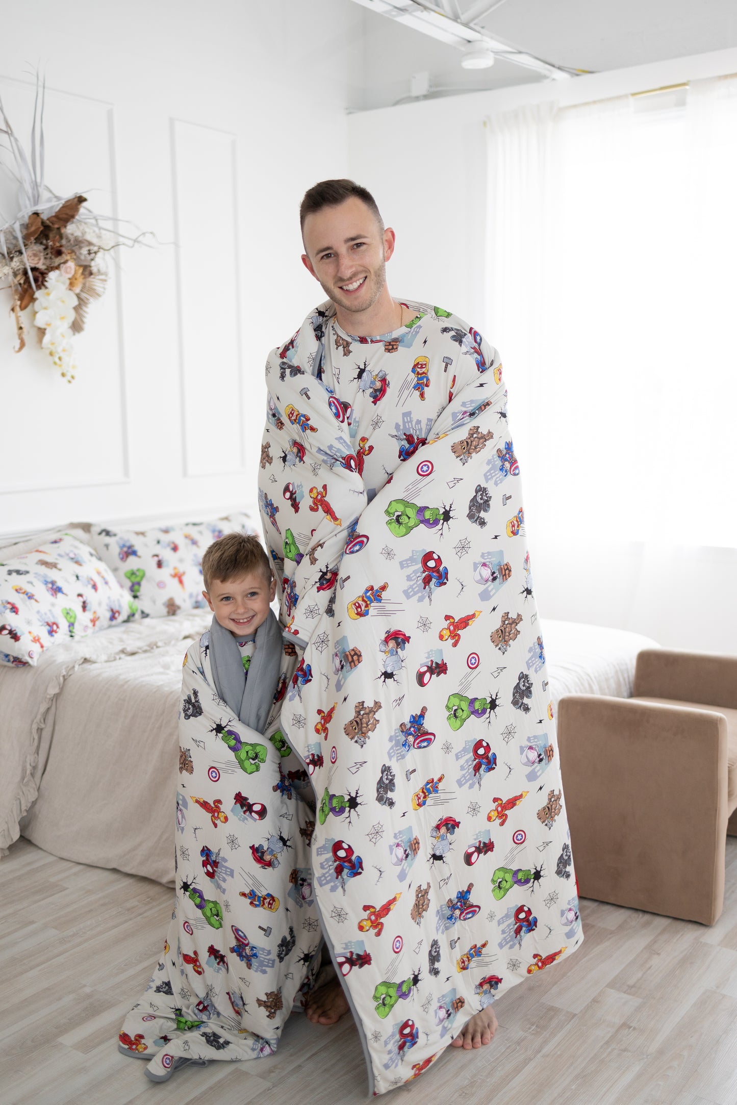 Superhero Squad (XL) Snuggle Blanket