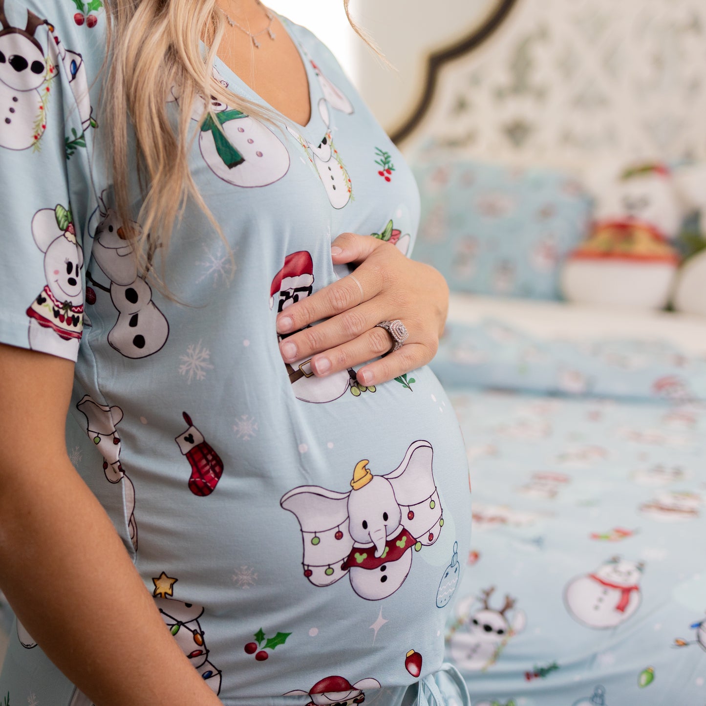 Frosty Friends Women's 2pc Jogger Pajamas
