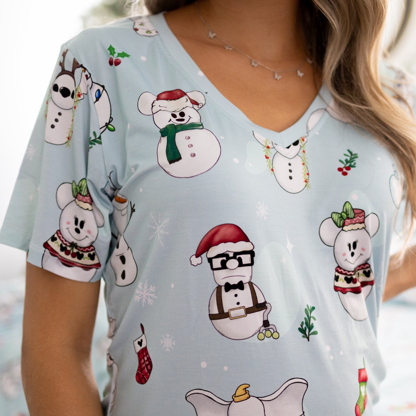 Frosty Friends Women's 2pc Jogger Pajamas