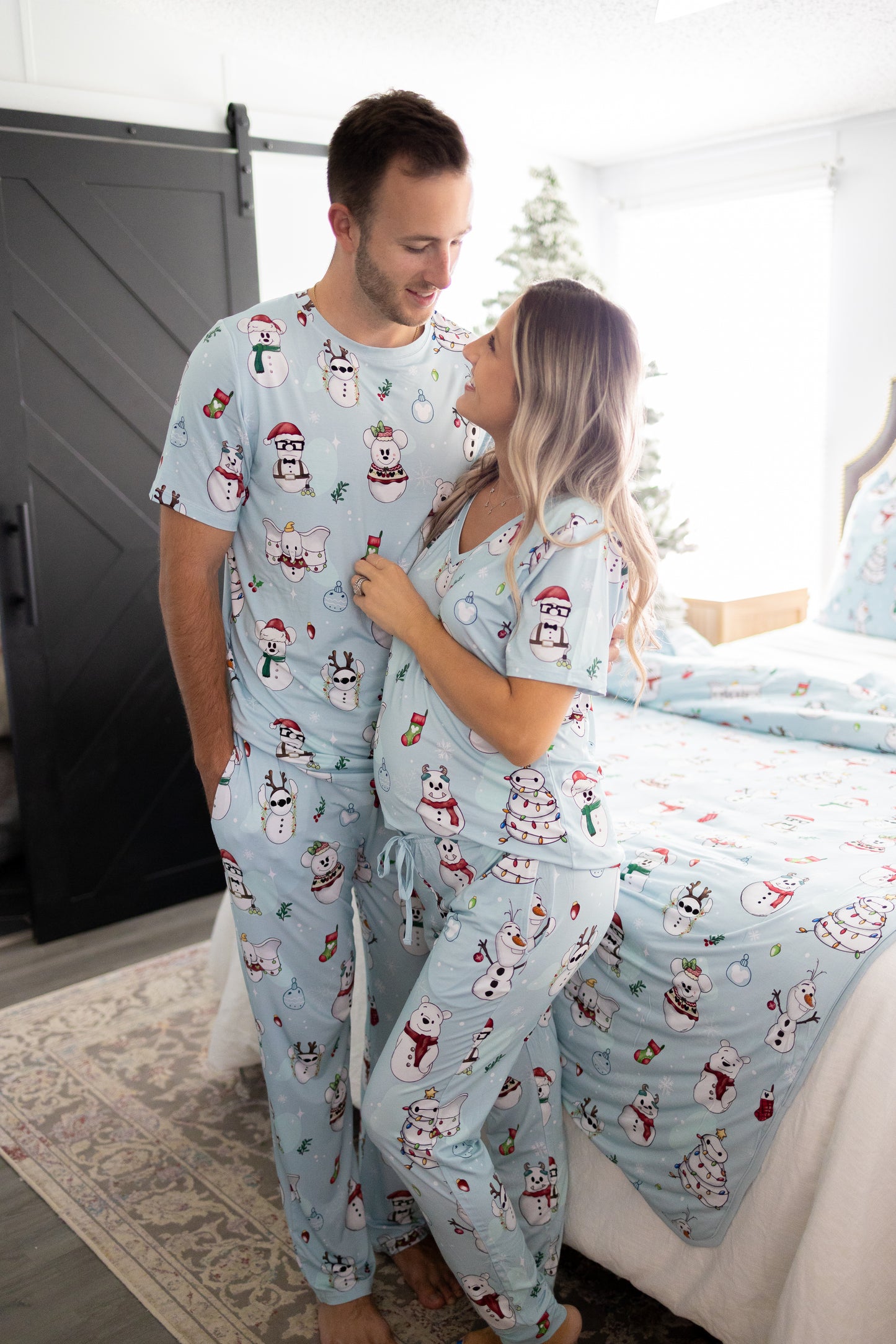 Frosty Friends Women's 2pc Jogger Pajamas