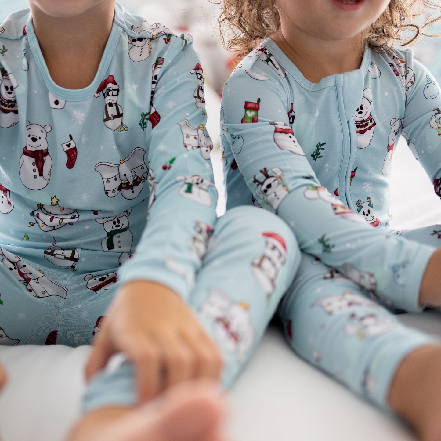 Frosty Friends 2pc Long Sleeve Pajamas