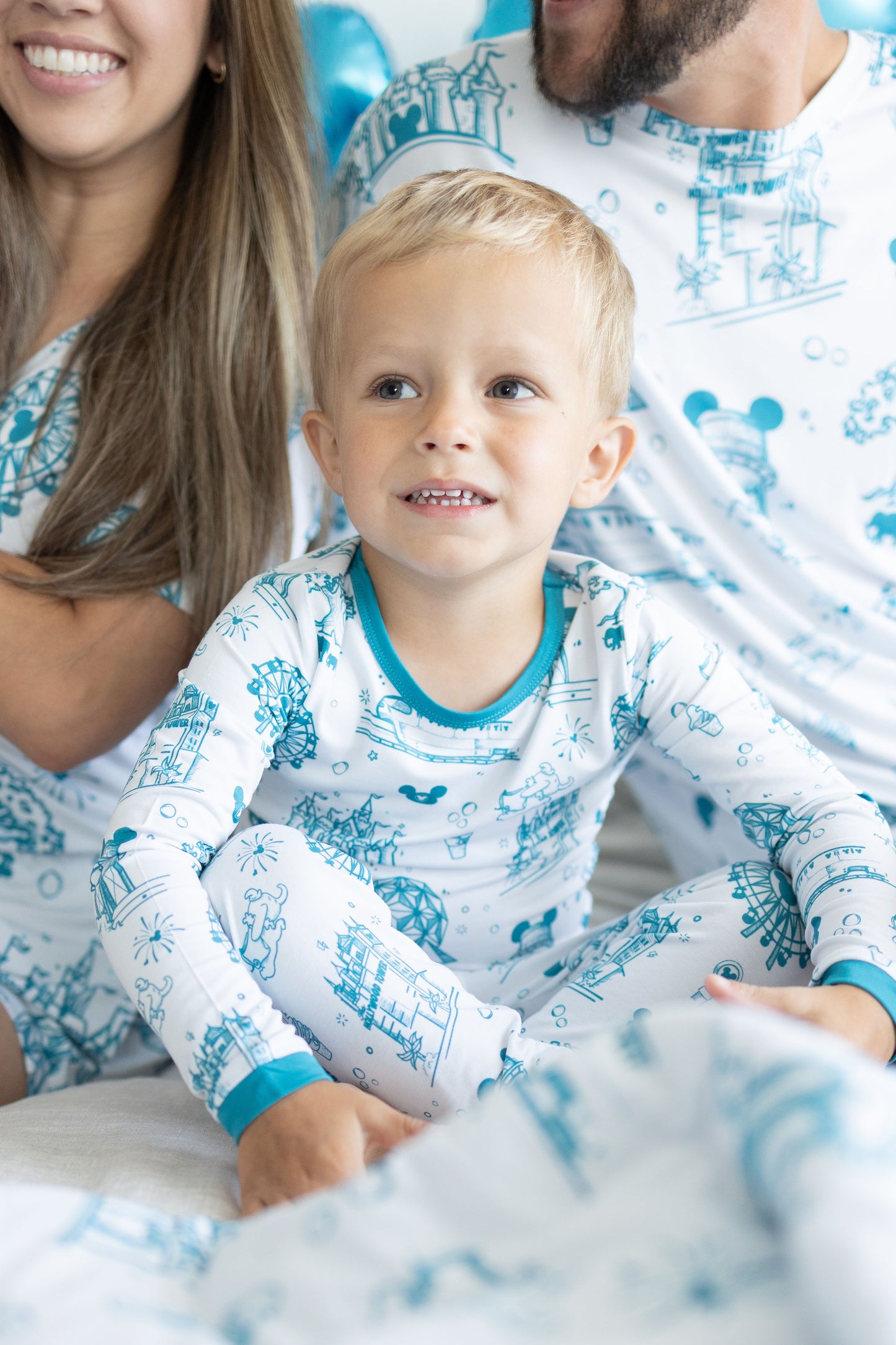 Summer Parks 2pc Long Sleeve Pajamas