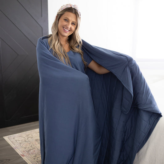 Steel (XL) Snuggle Blanket