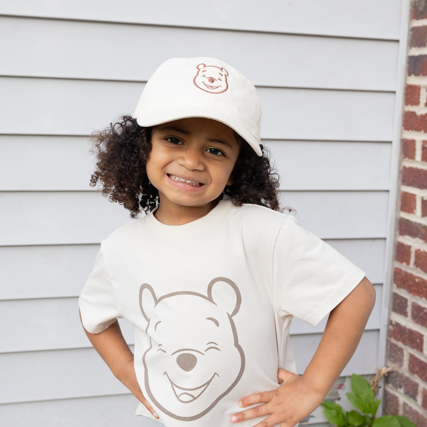 Bear Kids Embroidered Hats