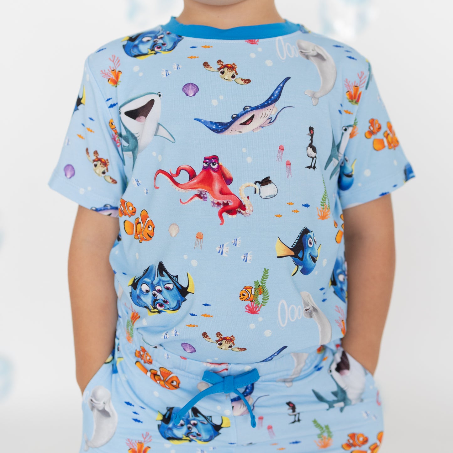 Magic Ocean Daywear Short Set