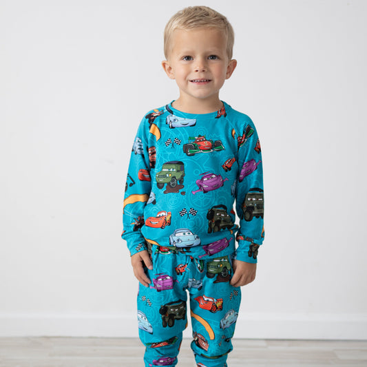 Cars Adventure Long Sleeve French Terry Jogger Set