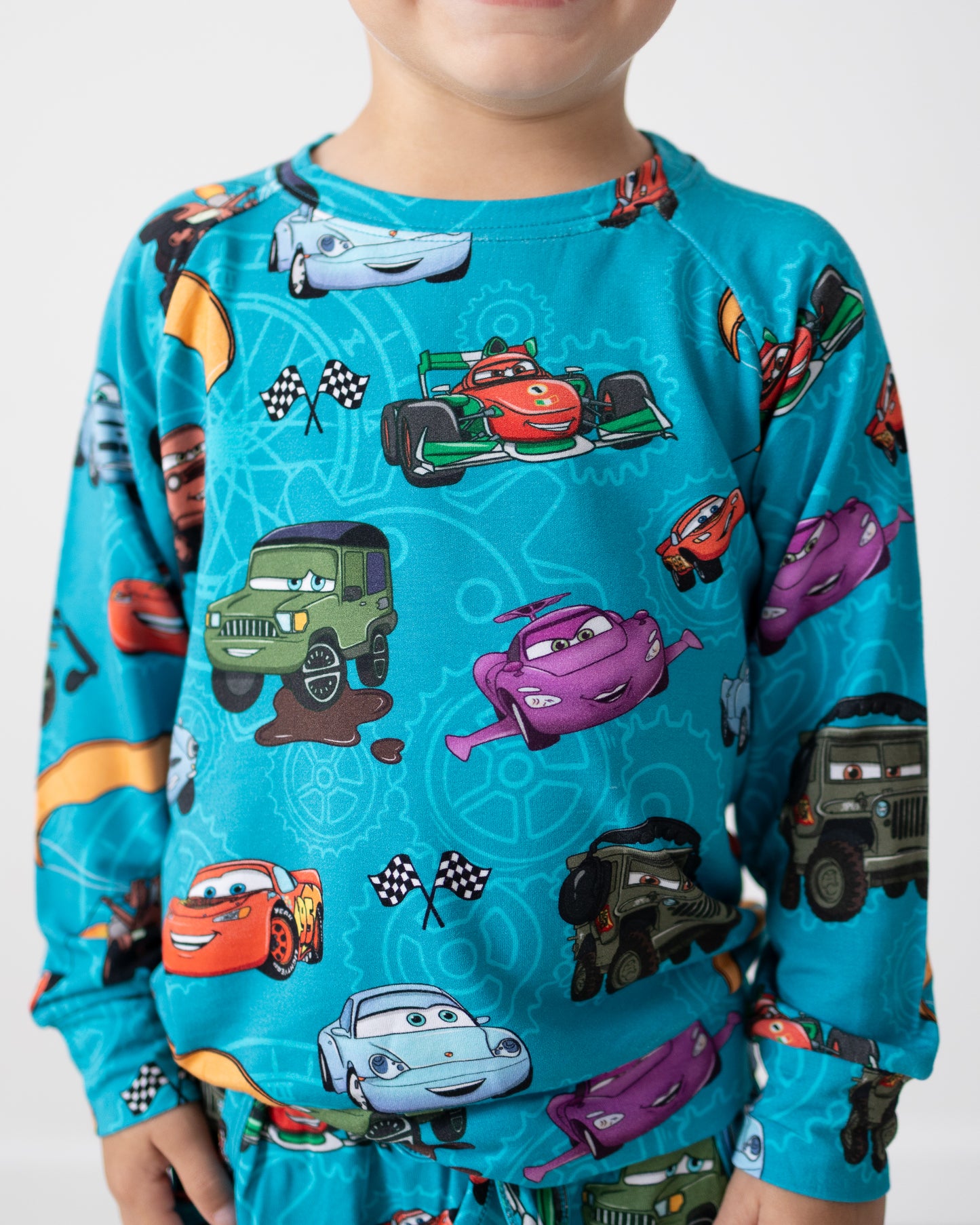 Cars Adventure Long Sleeve French Terry Jogger Set