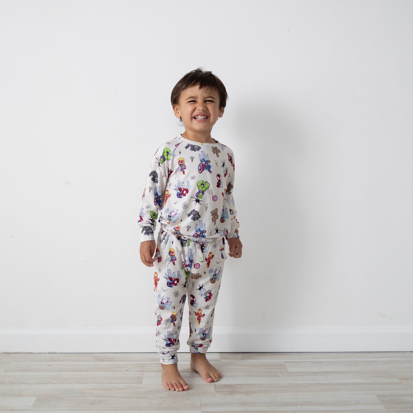 Superhero Squad Long Sleeve French Terry Jogger Set