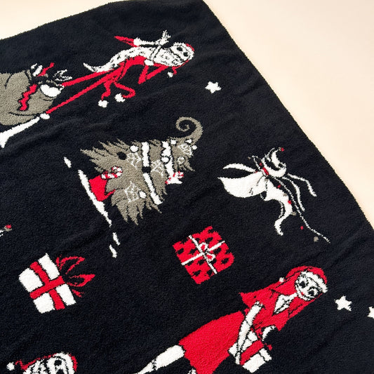 Christmas Nightmare Cozy Blanket