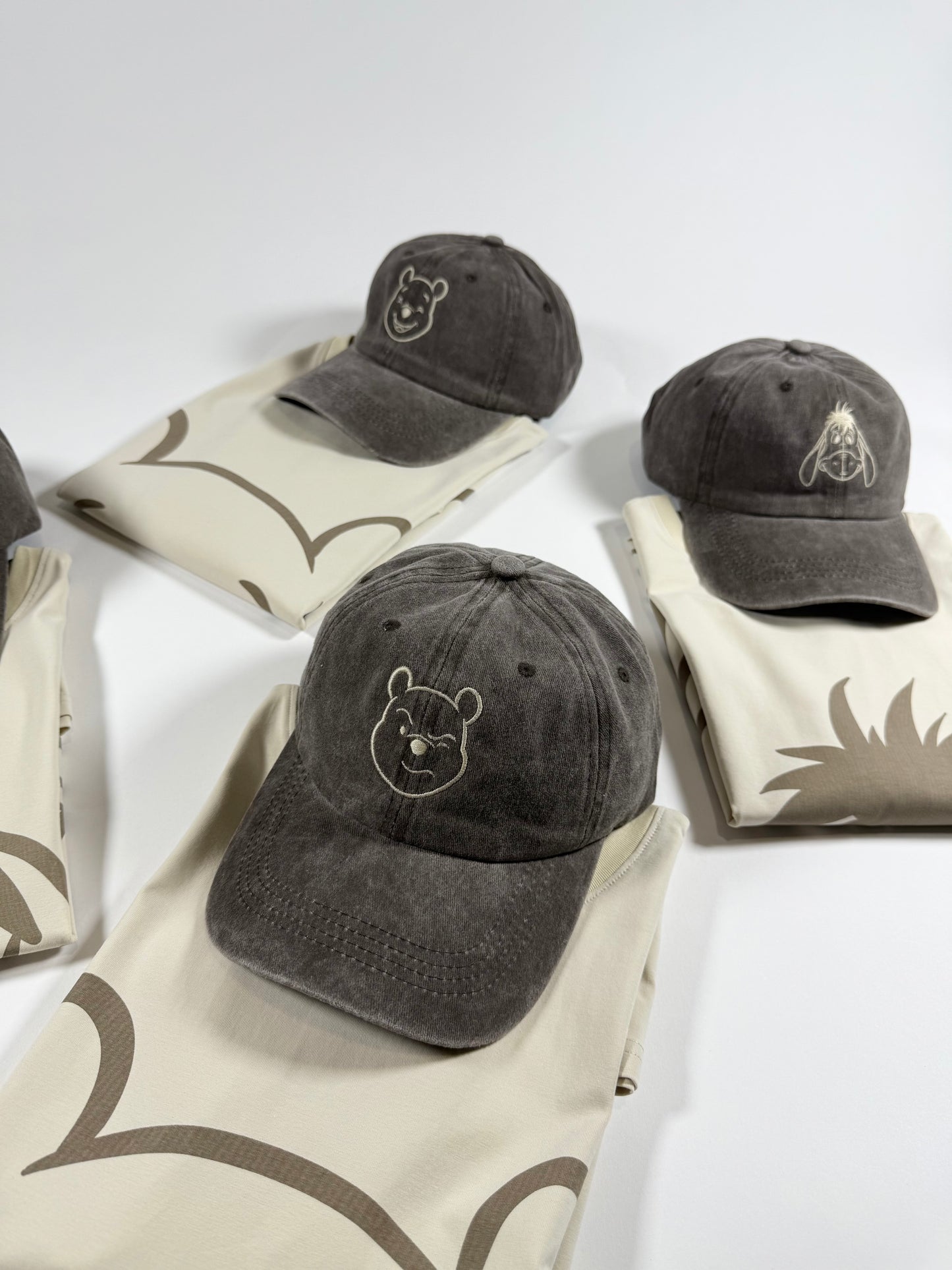 Oh Bother & Friends Adult Embroidered Hats