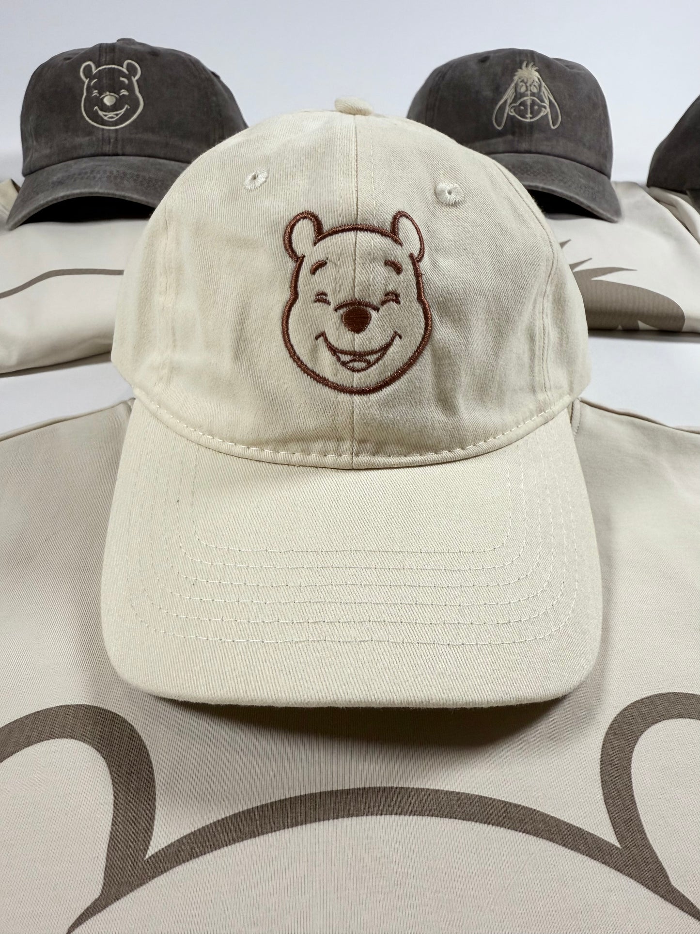 Bear Kids Embroidered Hats