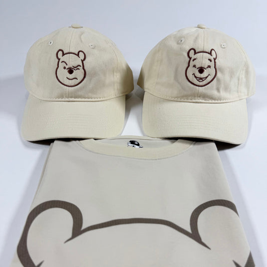 Bear Kids Embroidered Hats