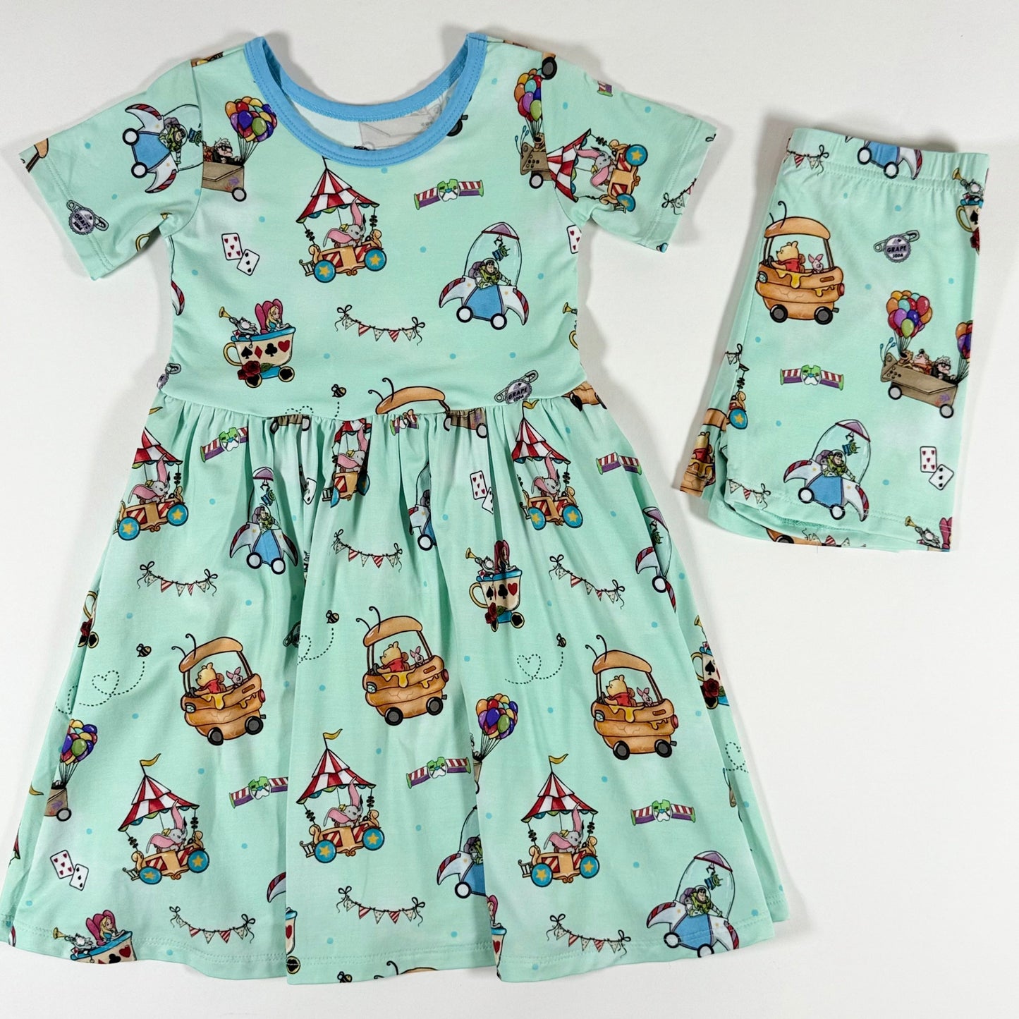 Character Cruisers Twirl Dress w/ shorts