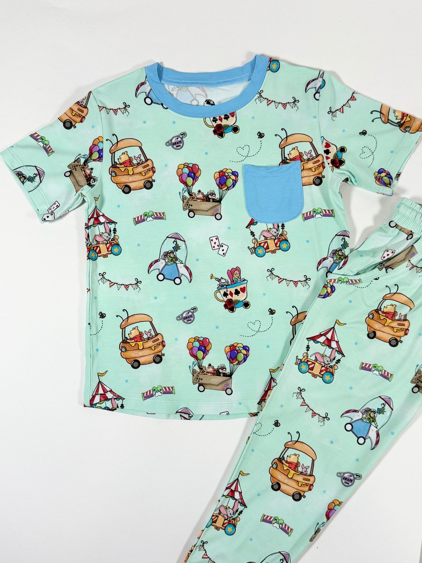 Character Cruisers Short Sleeve Jogger Set
