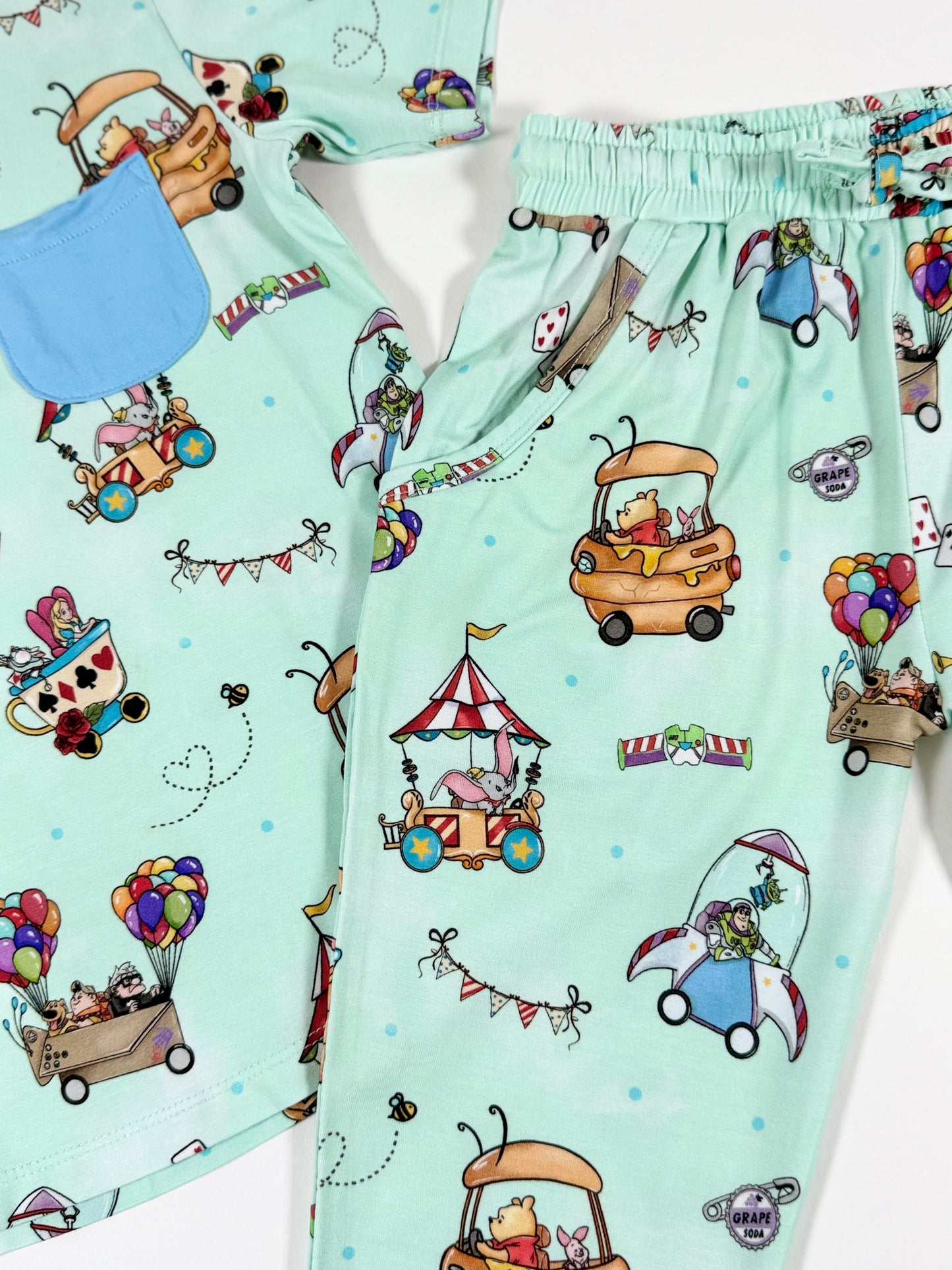 Character Cruisers Short Sleeve Jogger Set