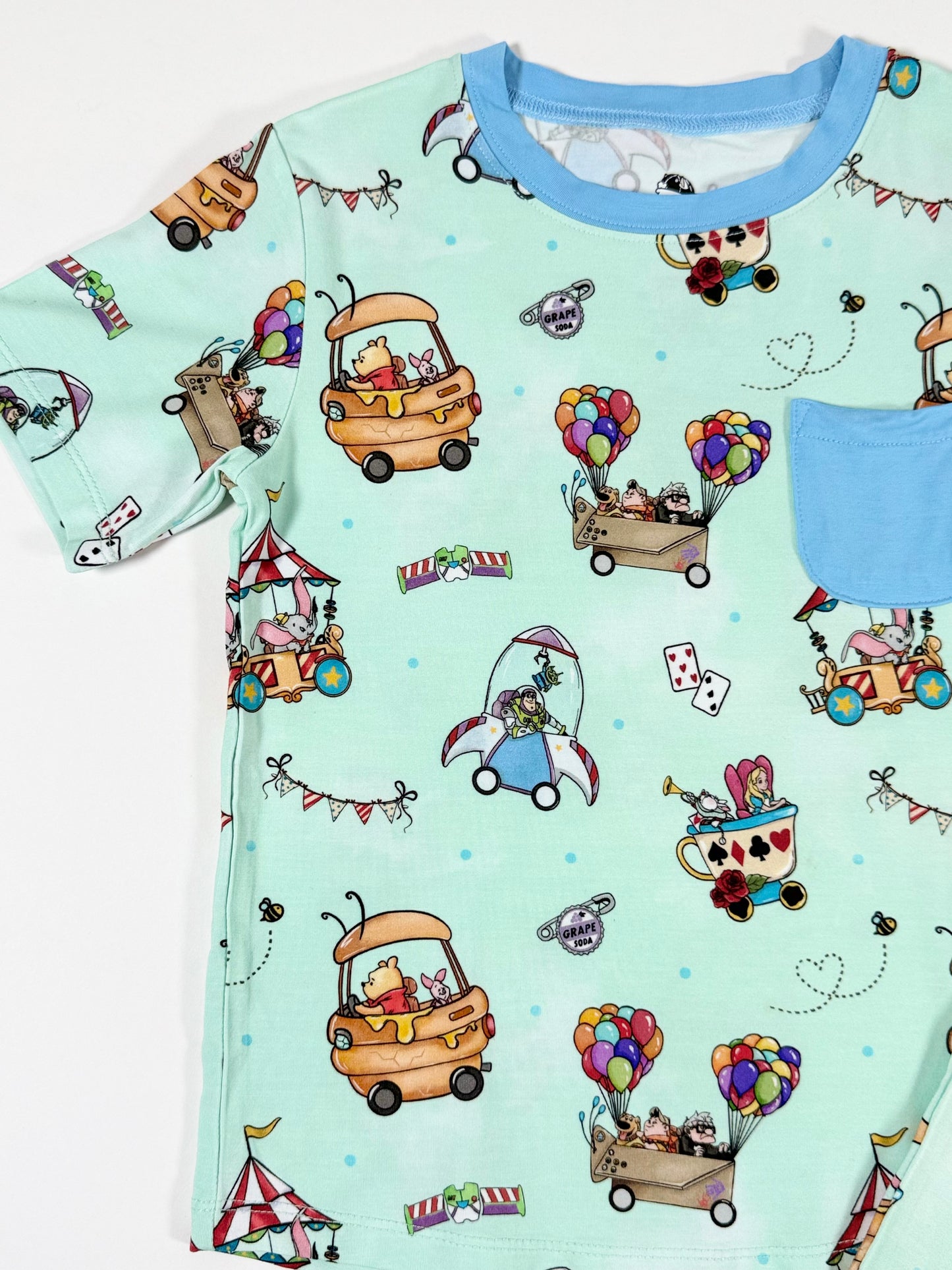 Character Cruisers Short Sleeve Jogger Set