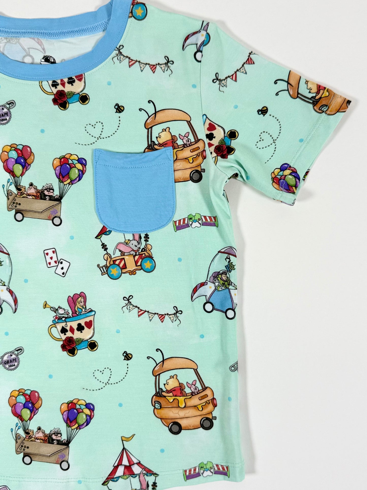 Character Cruisers Short Sleeve Jogger Set