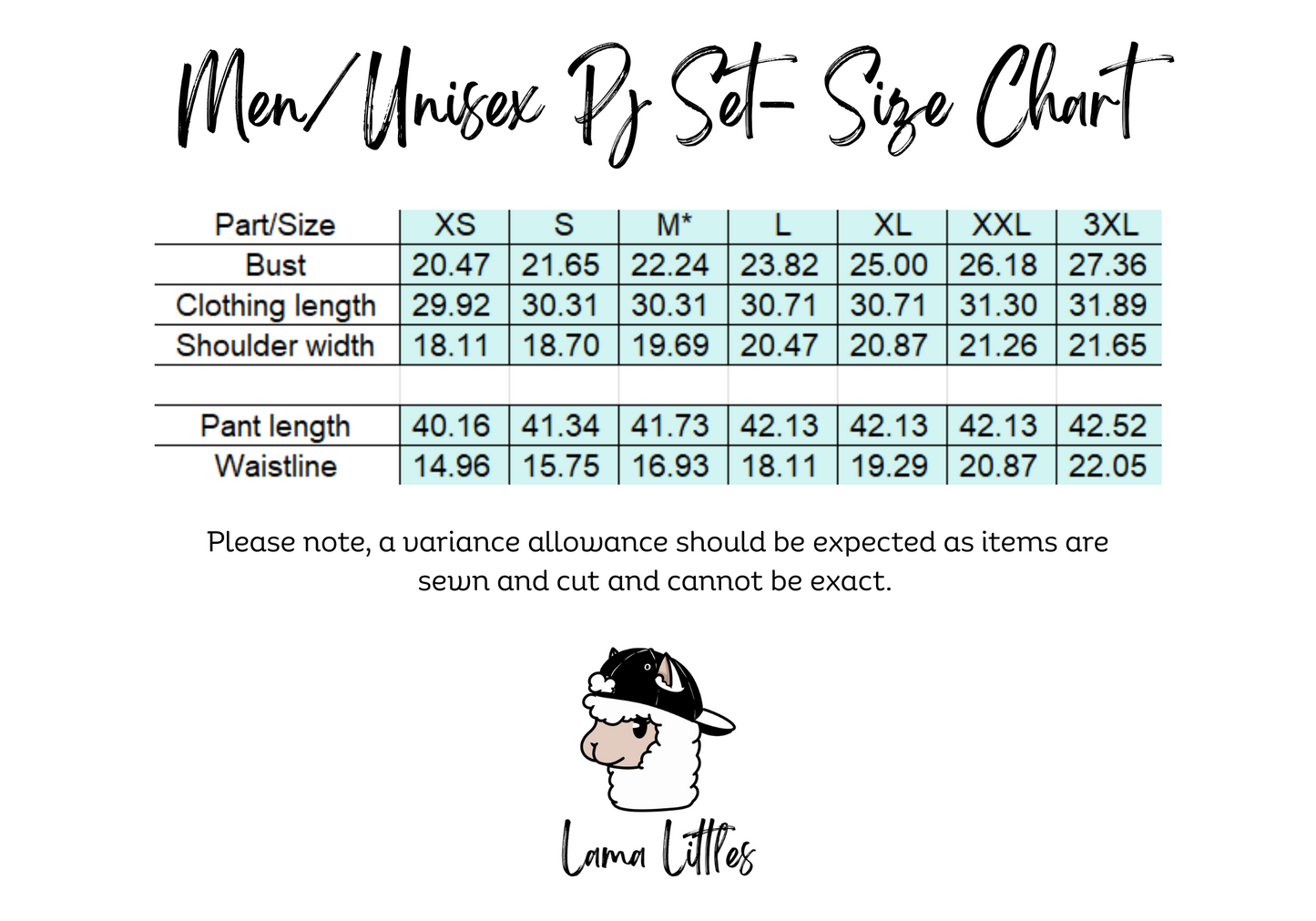 9 3/4 Unisex Adult TOP ONLY