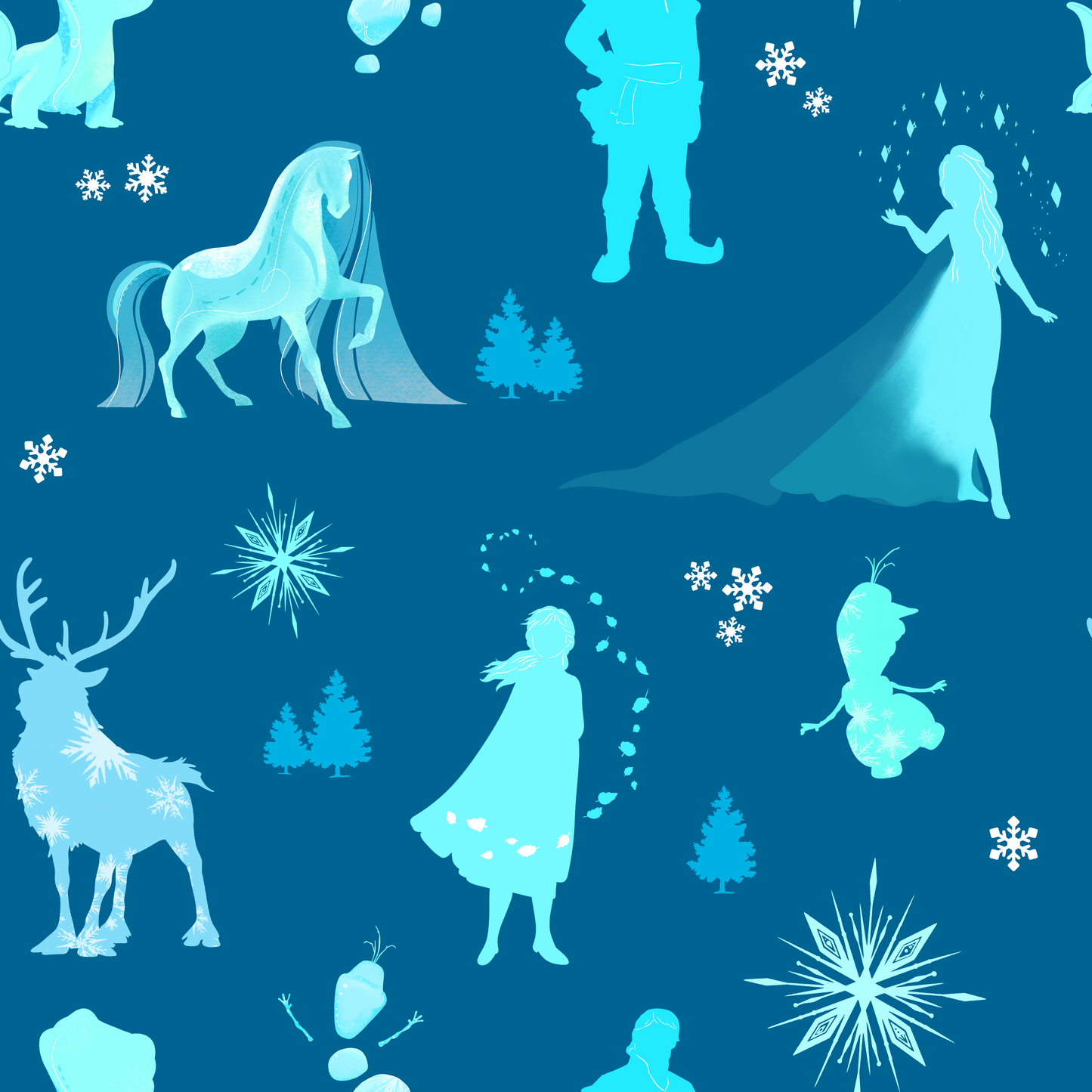 Frozen Friends Women's 2pc Pajamas