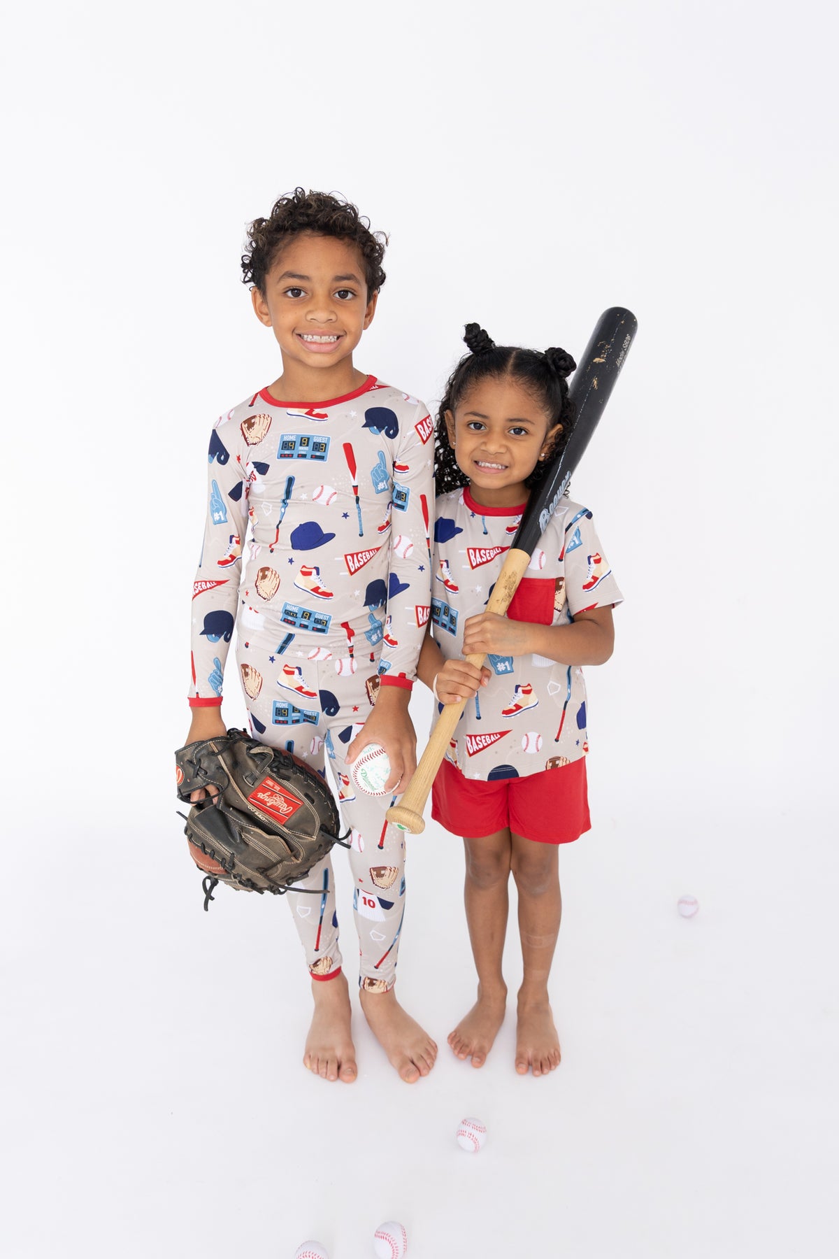 Home Run Daywear Short Set