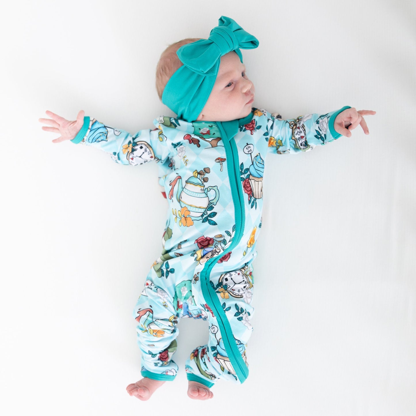 Wonder Teal Bow