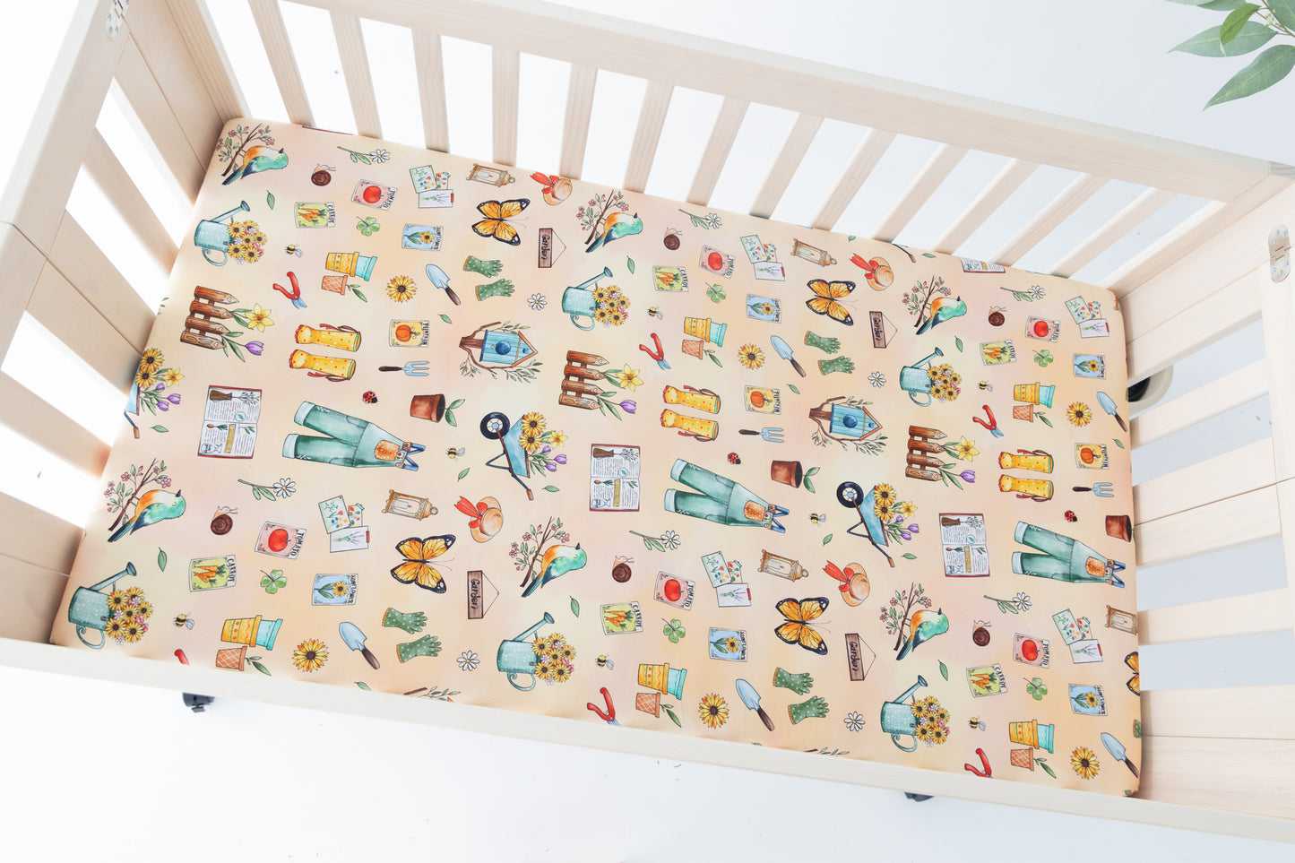 Garden Grow Crib Sheet