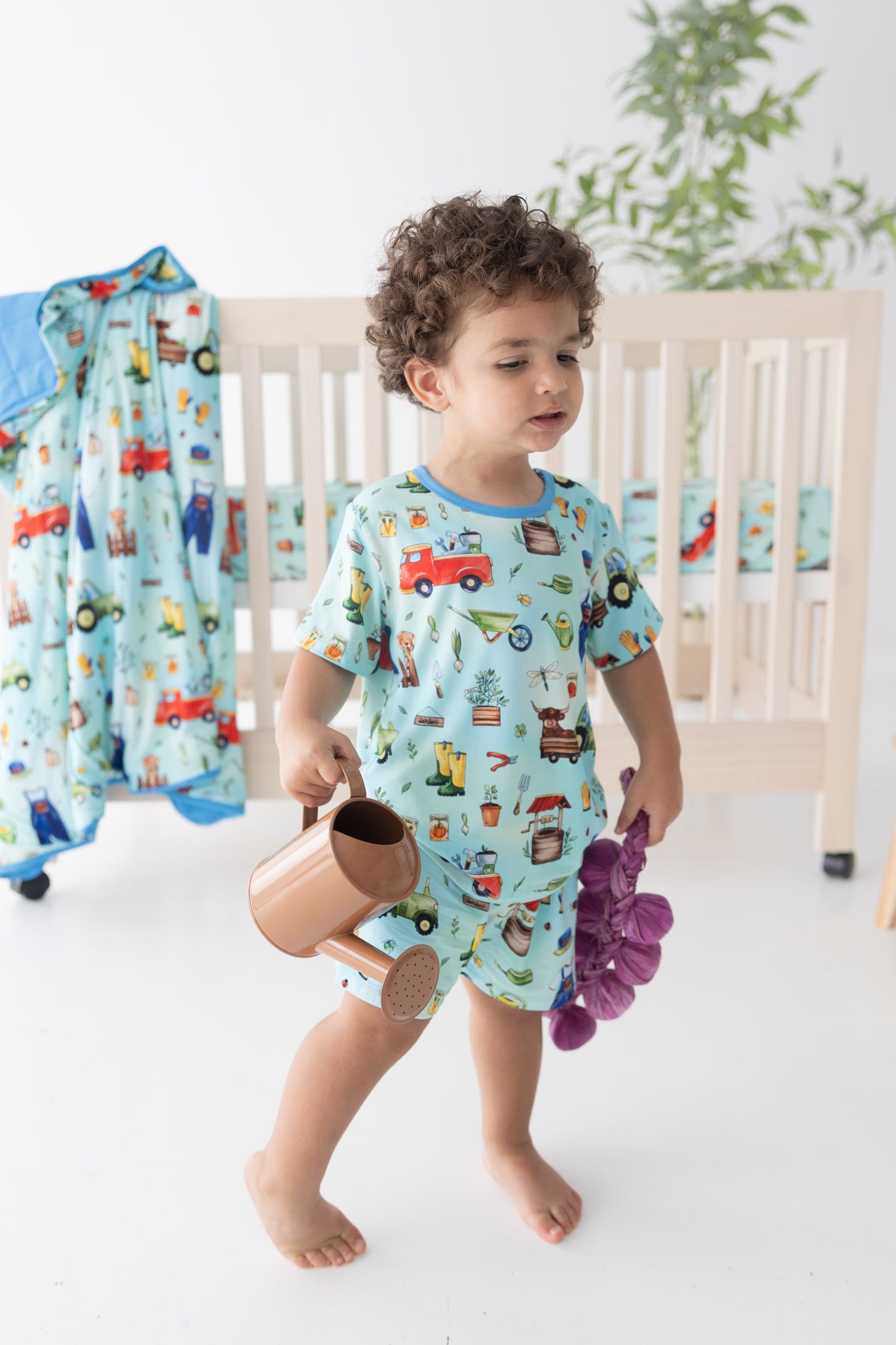 Garden Gather 2pc Short Sleeve Lounge Set