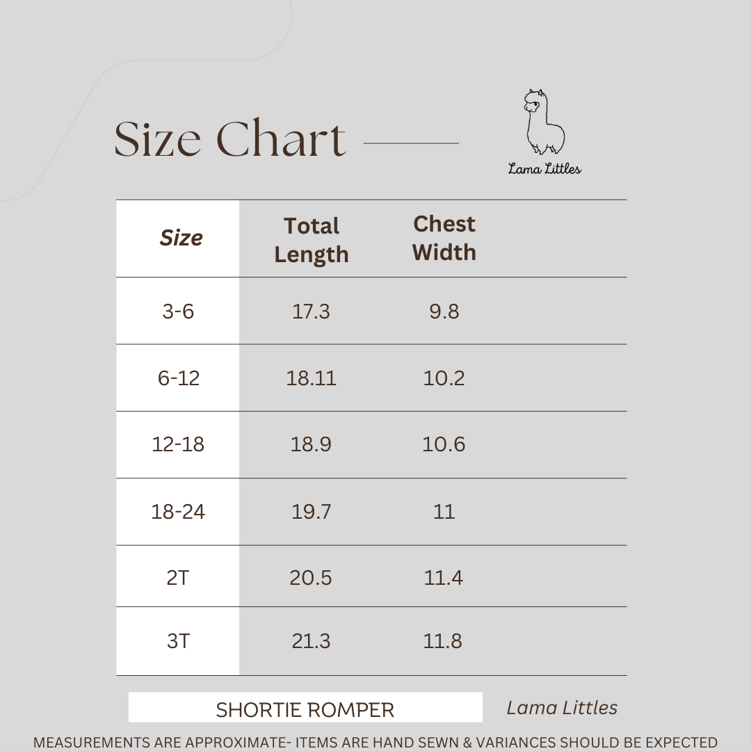 Garden Gather Shortie Romper
