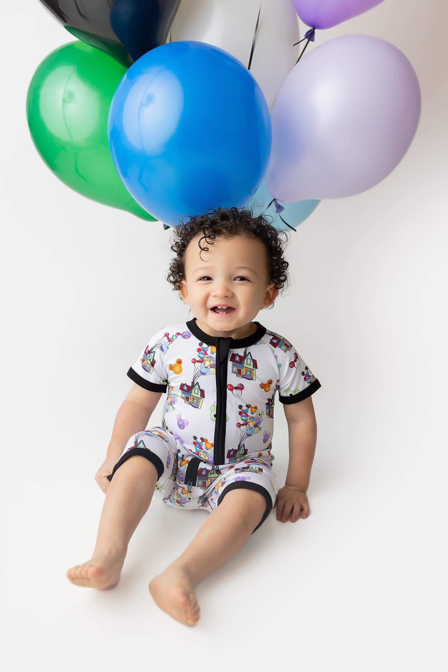 Balloon Magic Shortie Romper